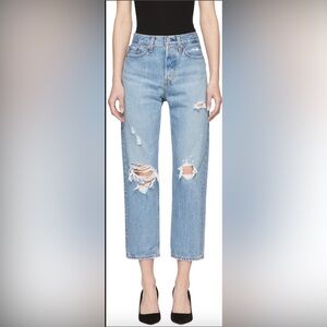 Levi’s Blue Wedgie Straight Jeans